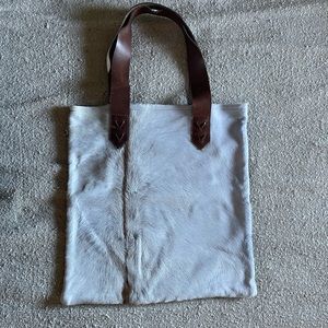 Sutisana Natural Cowhide & Suede leather purse